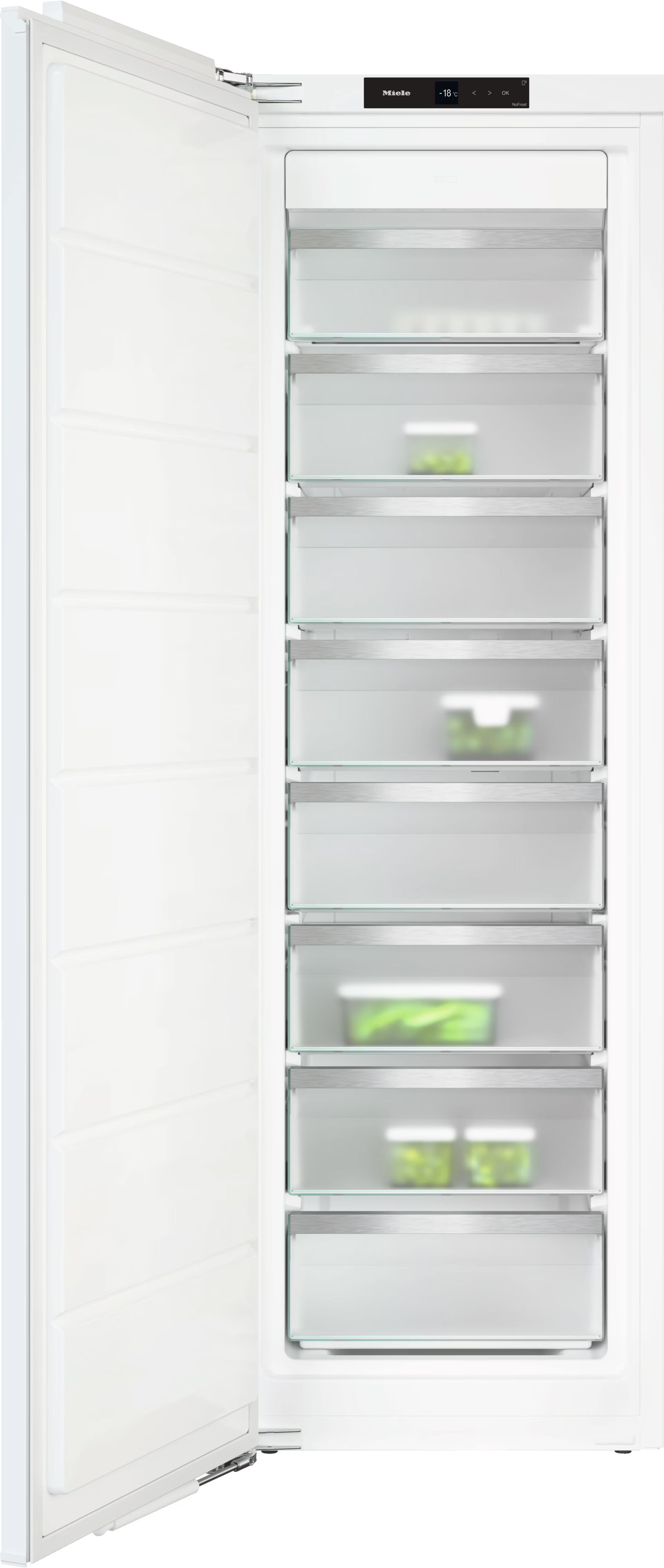 Miele FNS7740D Upright Freezer Frost Free - Fully Integr