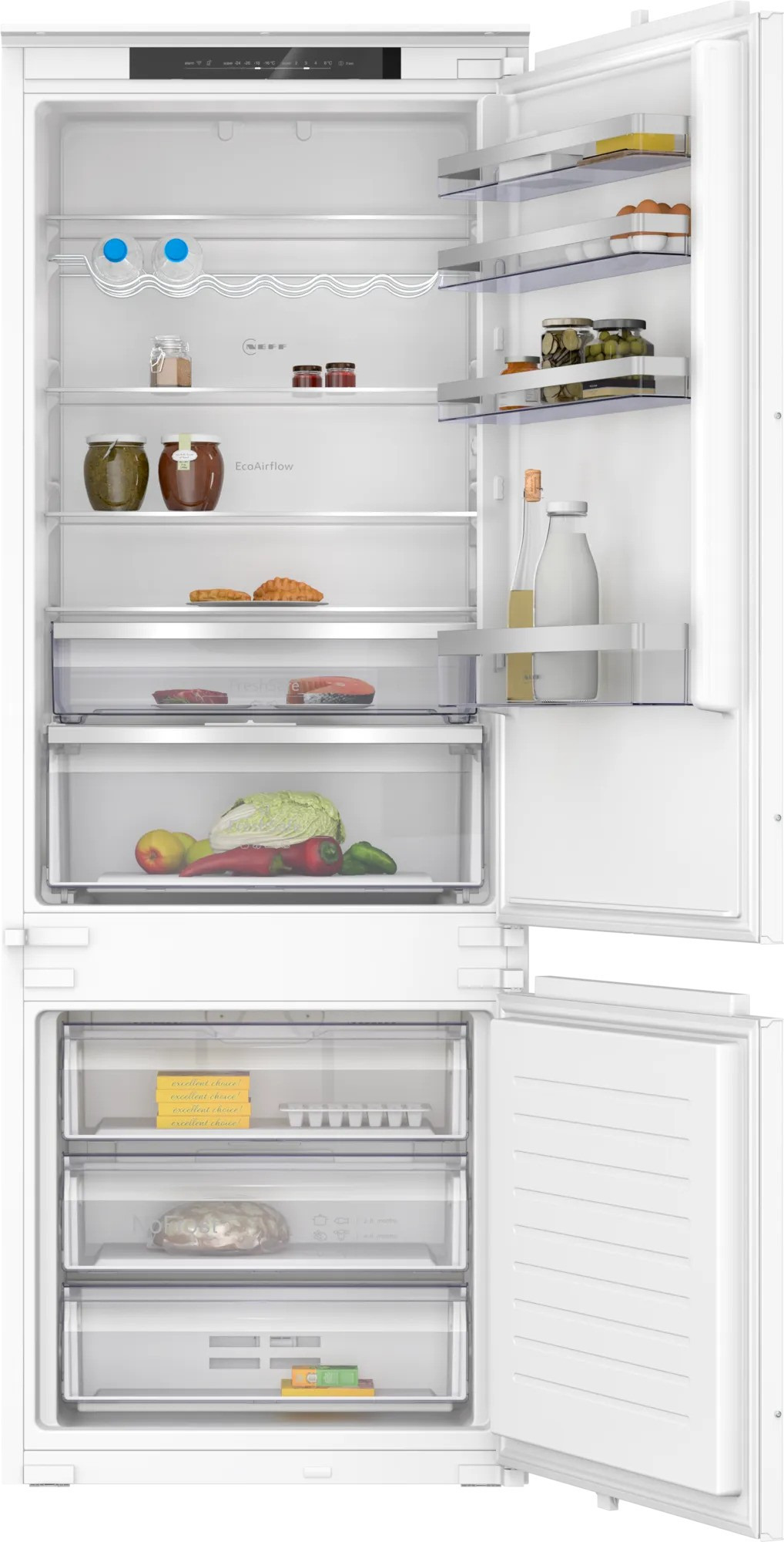 Neff KB7962SE0 Fridge Freezer Frost Free - Fully Integr